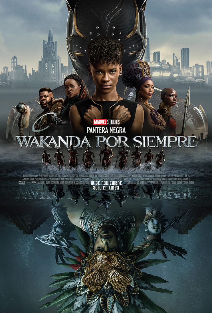 MARVEL STUDIOS PRESENTA UN NUEVO PÓSTER Y UN NUEVO  TRÁILER DE PANTERA NEGRA: WAKANDA POR SIEMPRE